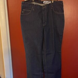 Carhartt Men's Dark Blue Relaxed Jeans 36x32